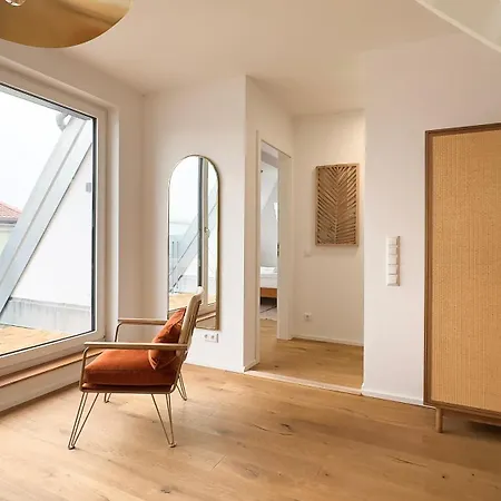 Lejlighed Modernes Maisonette-apartment Mit Terrasse I Augsburg