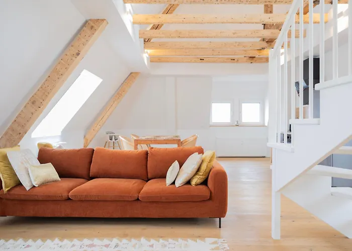 Modernes Maisonette-apartment Mit Terrasse I * Augsburg