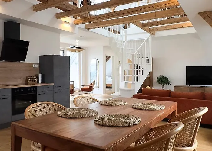 Apartmán Modernes Maisonette-apartment Mit Terrasse I