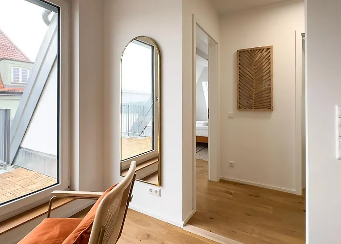 Apartmán Modernes Maisonette-apartment Mit Terrasse I *