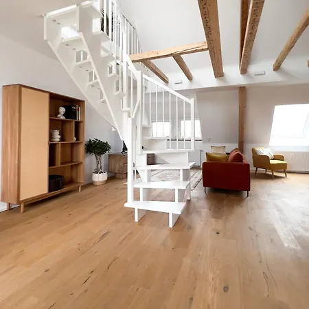 Lejlighed Modernes Maisonette-apartment Mit Terrasse I Augsburg
