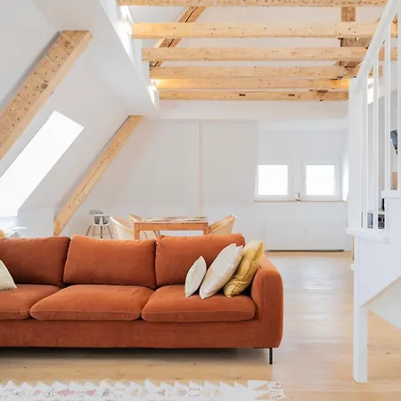Modernes Maisonette-apartment Mit Terrasse I * Augsburg