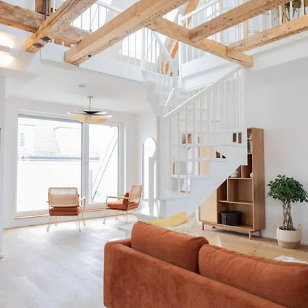 Modernes Maisonette-apartment Mit Terrasse I Lejlighed *