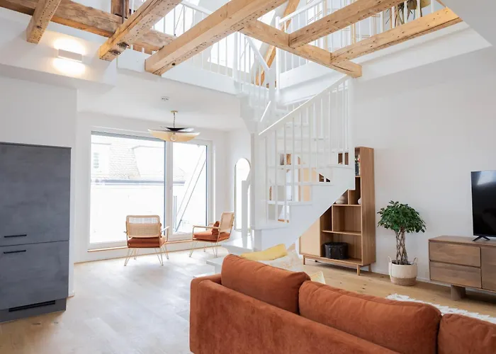 Modernes Maisonette-apartment Mit Terrasse I شقة *